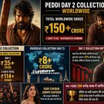 Peddi Day 2 Collection Worldwide